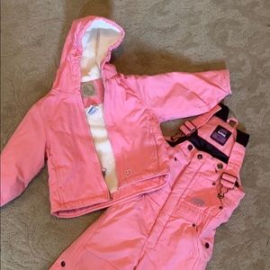 Bernie snow bibs and jacket. Excellent condition.